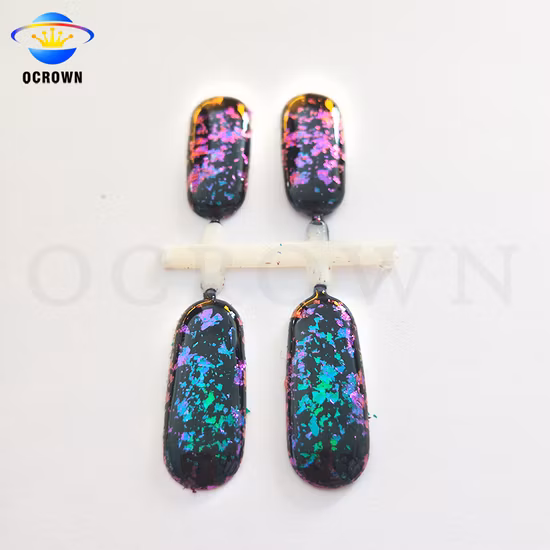 Chamäleon-Flockenfarben, wechselndes Chamäleon-Perlglanzpigment, Lidschatten-Pigment in kosmetischer Qualität